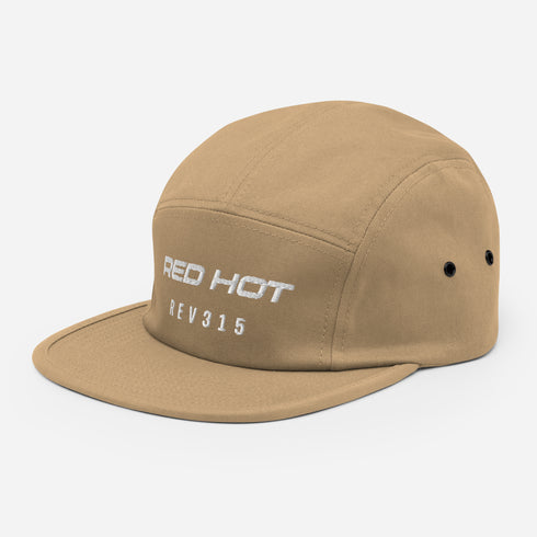 Red Hot Salt Five Panel Hat