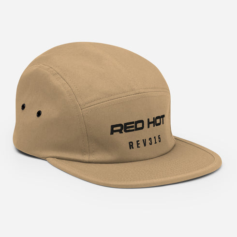 Red Hot Onyx Five Panel Hat
