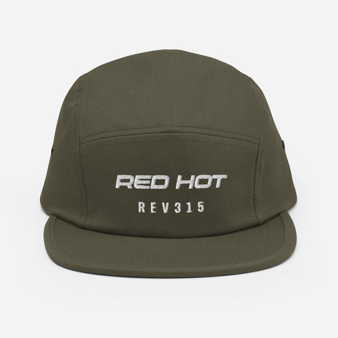 Red Hot Salt Five Panel Hat