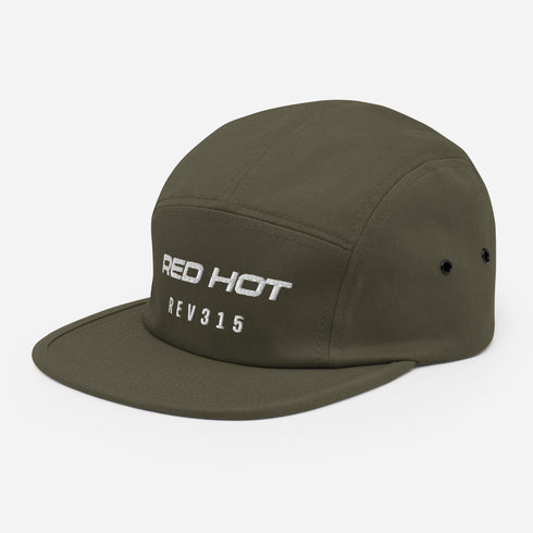Red Hot Salt Five Panel Hat