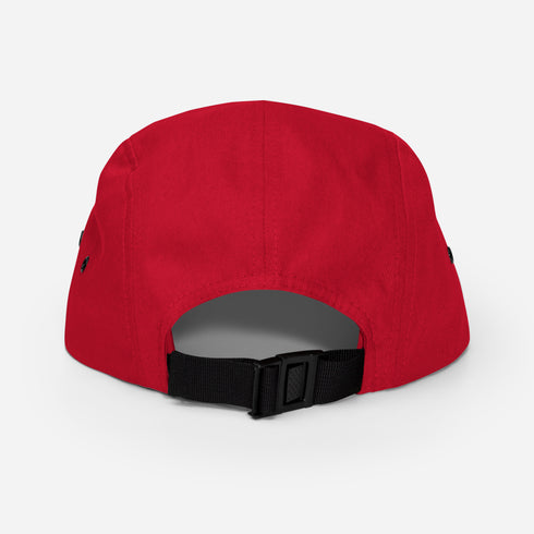 Red Hot Onyx Five Panel Hat