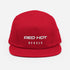Red Hot Salt Five Panel Hat