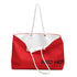Red Hot Onyx Weekender Tote Bag