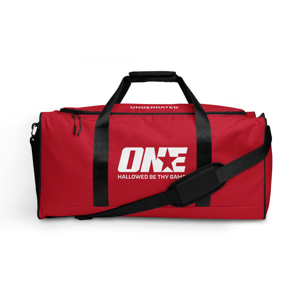1STAR Underrated Crimson Duffle Bag