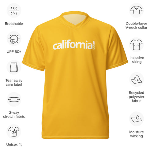 California &God Tuscan Recycled Sports Jersey T-Shirt
