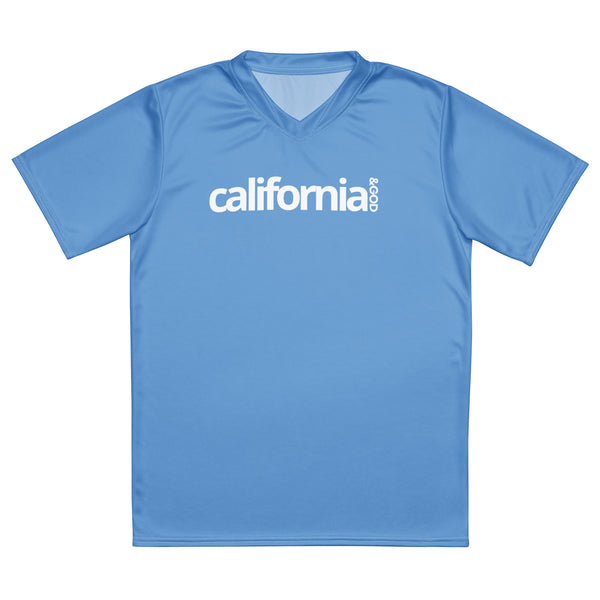California &God Sky Recycled Sports Jersey T-Shirt