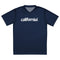 California &God Navy Recycled Unisex Sports Jersey T-Shirt