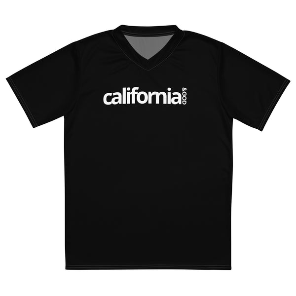 California &God Onyx Recycled Sports Jersey T-Shirt
