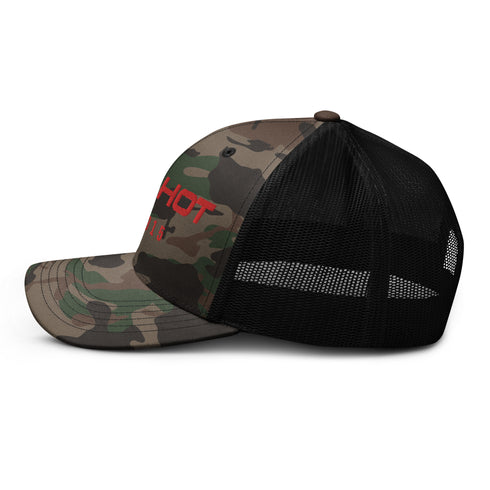 Red Hot Camouflage Trucker Hat