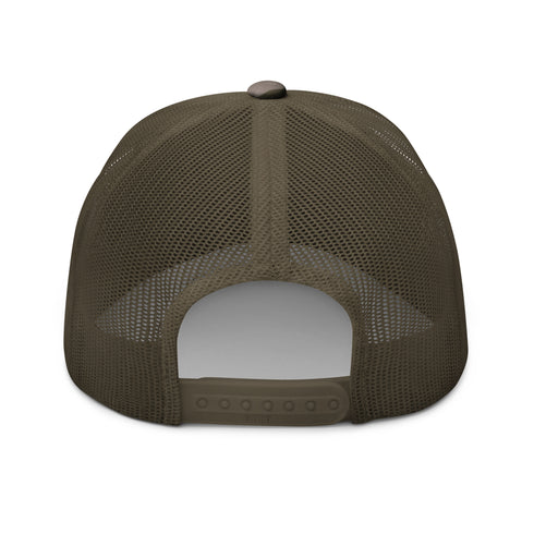 Red Hot Outrageous Camouflage Trucker Hat