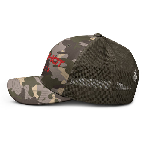 Red Hot Camouflage Trucker Hat