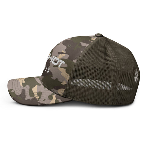 Red Hot Salt Camouflage Trucker Hat