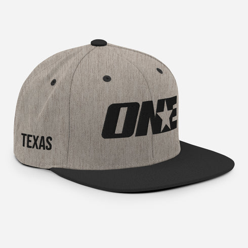 Texas 1STAR Snapback Hat