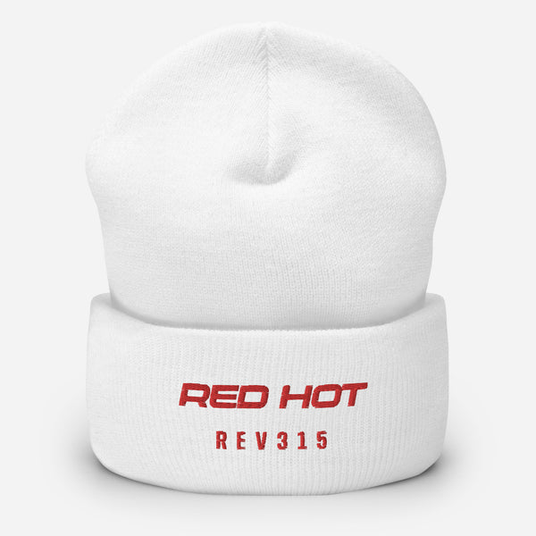 Red Hot Cuffed Beanie