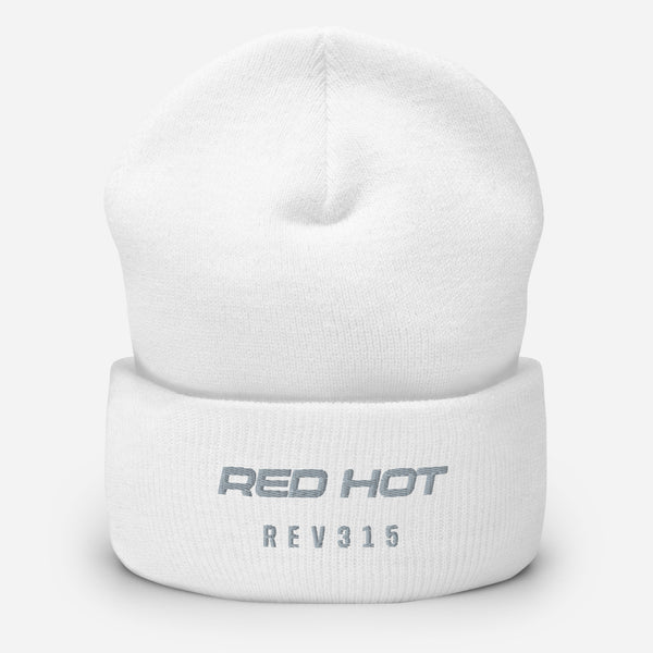 Red Hot Smoke Cuffed Beanie