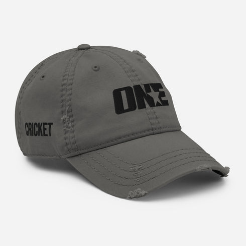 Cricket 1STAR Distressed Dad Hat