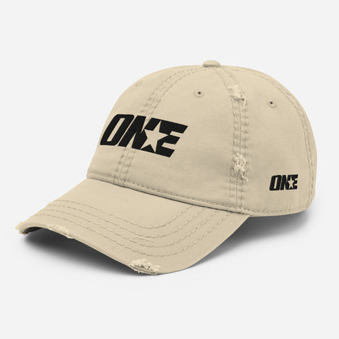 Texas 1STAR Distressed Dad Hat