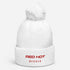 Red Hot Pom Pom Beanie