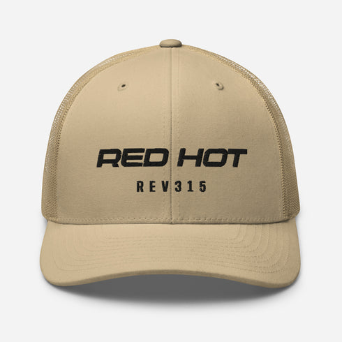 Red Hot Onyx Trucker Hat