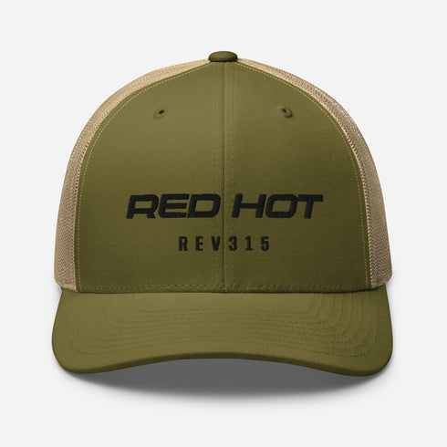 Red Hot Onyx Trucker Hat