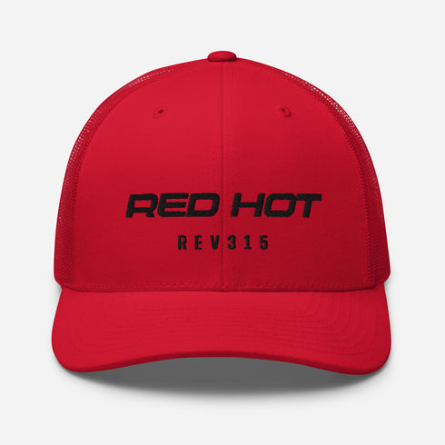 Red Hot Onyx Trucker Hat