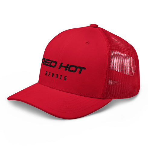 Red Hot Onyx Trucker Hat