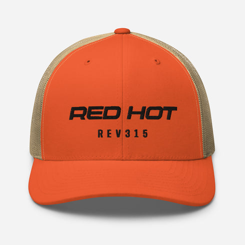 Red Hot Onyx Trucker Hat