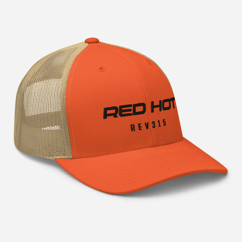 Red Hot Onyx Trucker Hat