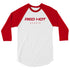 Red Hot 3/4 Sleeve Raglan T-Shirt