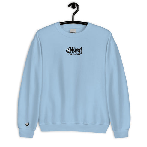 Cross-eyed Onyx Fishbone Sweatshirt