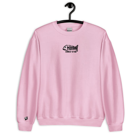 Cross-eyed Onyx Fishbone Sweatshirt