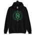 No Games Just God Majestic Emerald Hoodie