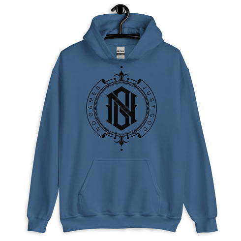 No Games Just God Majestic Onyx Hoodie