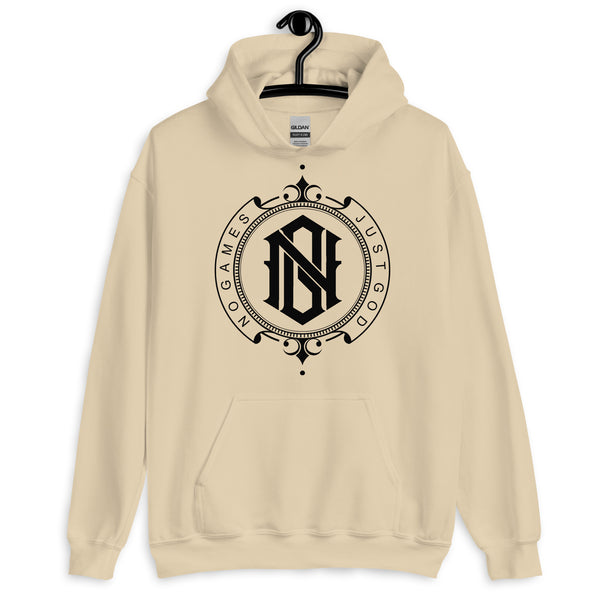 No Games Just God Majestic Onyx Hoodie