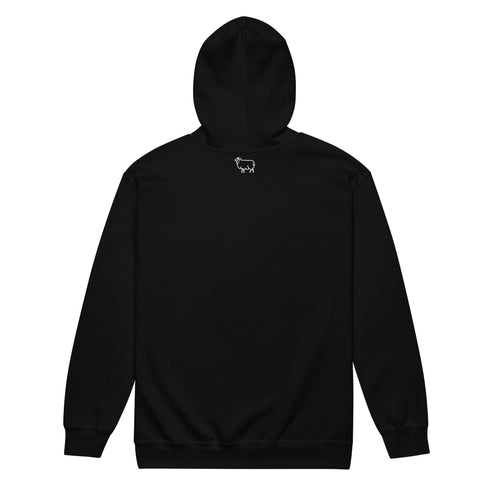 Black Sheep Logo Heavy Blend Zip Hoodie