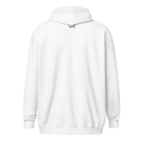 Black Sheep Logo Heavy Blend Zip Hoodie