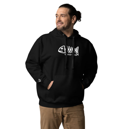 Cross-eyed Fishbone Premium Cotton Hoodie