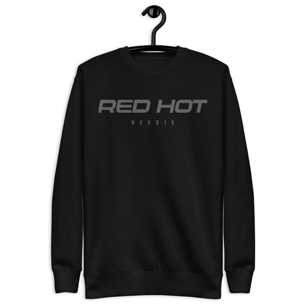 Red Hot Off Black Premium Sweatshirt