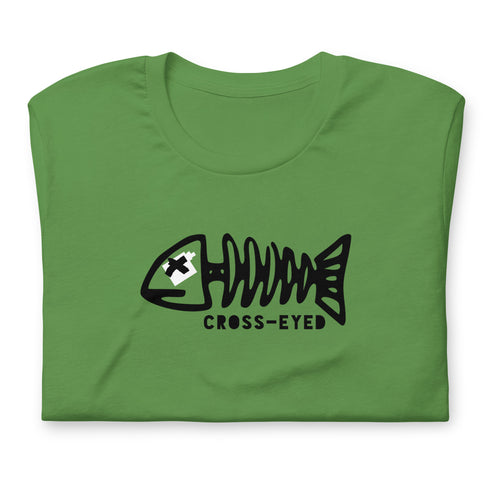 Cross-eyed Onyx Fishbone T-Shirt