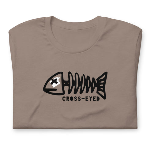 Cross-eyed Onyx Fishbone T-Shirt