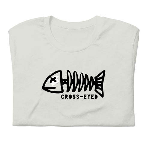 Cross-eyed Onyx Fishbone T-Shirt