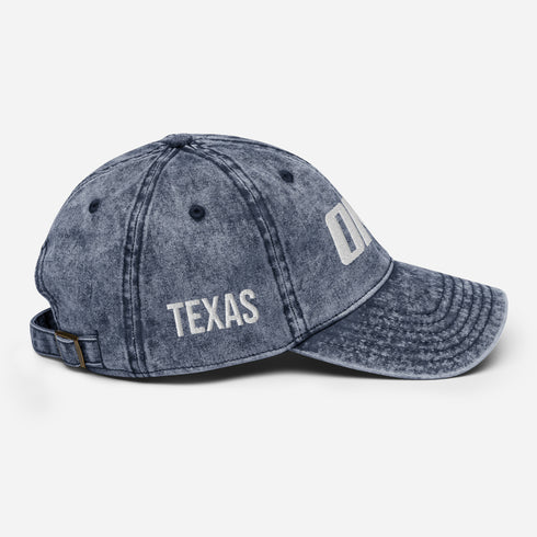 Texas 1STAR Vintage Cotton Hat