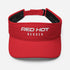 Red Hot Salt Visor
