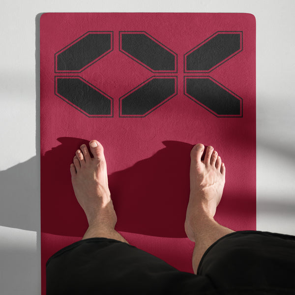 Metafish Crimson Onyx Workout Mat