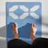 Metafish Blue Workout Mat