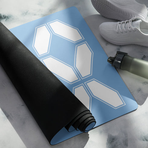 Metafish Blue Workout Mat