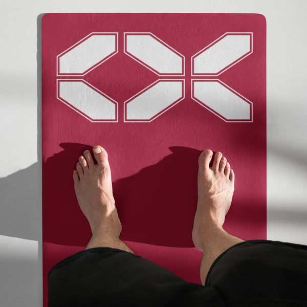 Metafish Crimson Workout Mat
