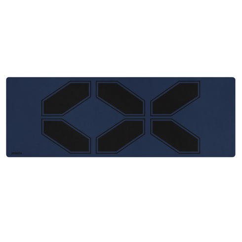 Metafish Navy Statement Workout Mat