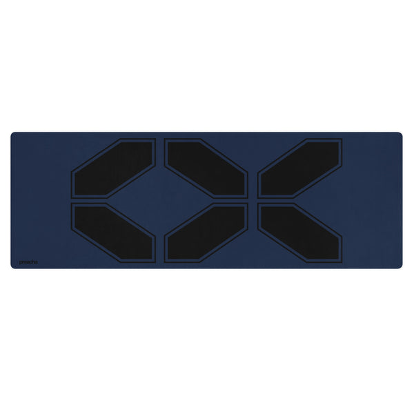 Metafish Navy Statement Workout Mat