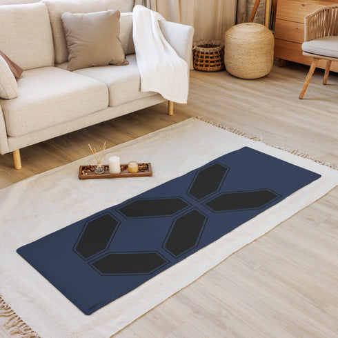 Metafish Navy Statement Workout Mat